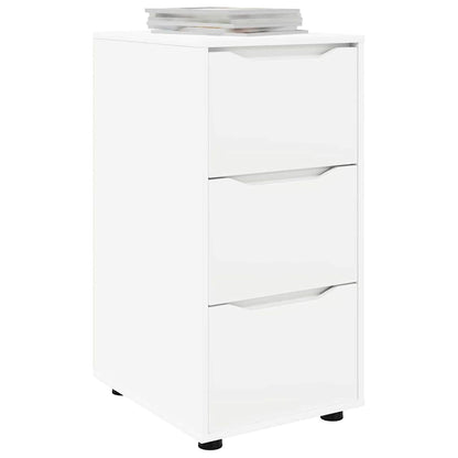 vidaXL Aufbewahrungsschrank Weiß 40 x 48 x 81 cm Holzwerkstoff