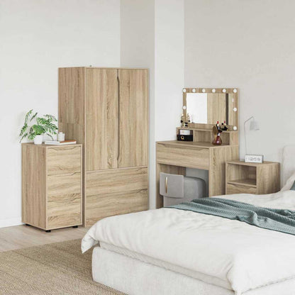 Aufbewahrungsschrank Sonoma-Eiche 40 x 48 x 81 cm Holzwerkstoff