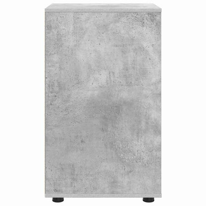 vidaXL Aufbewahrungsschrank Beton Grau 40 x 48 x 81 cm Holzwerkstoff