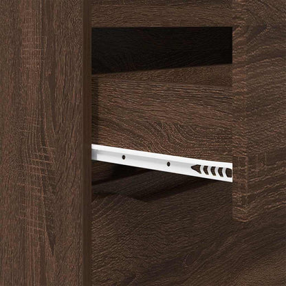 Aufbewahrungsschrank Braun Eichen-Optik 40 x 48 x 81 cm