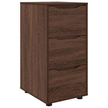 vidaXL Aufbewahrungsschrank Braun Eichen-Optik 40 x 48 x 81 cm