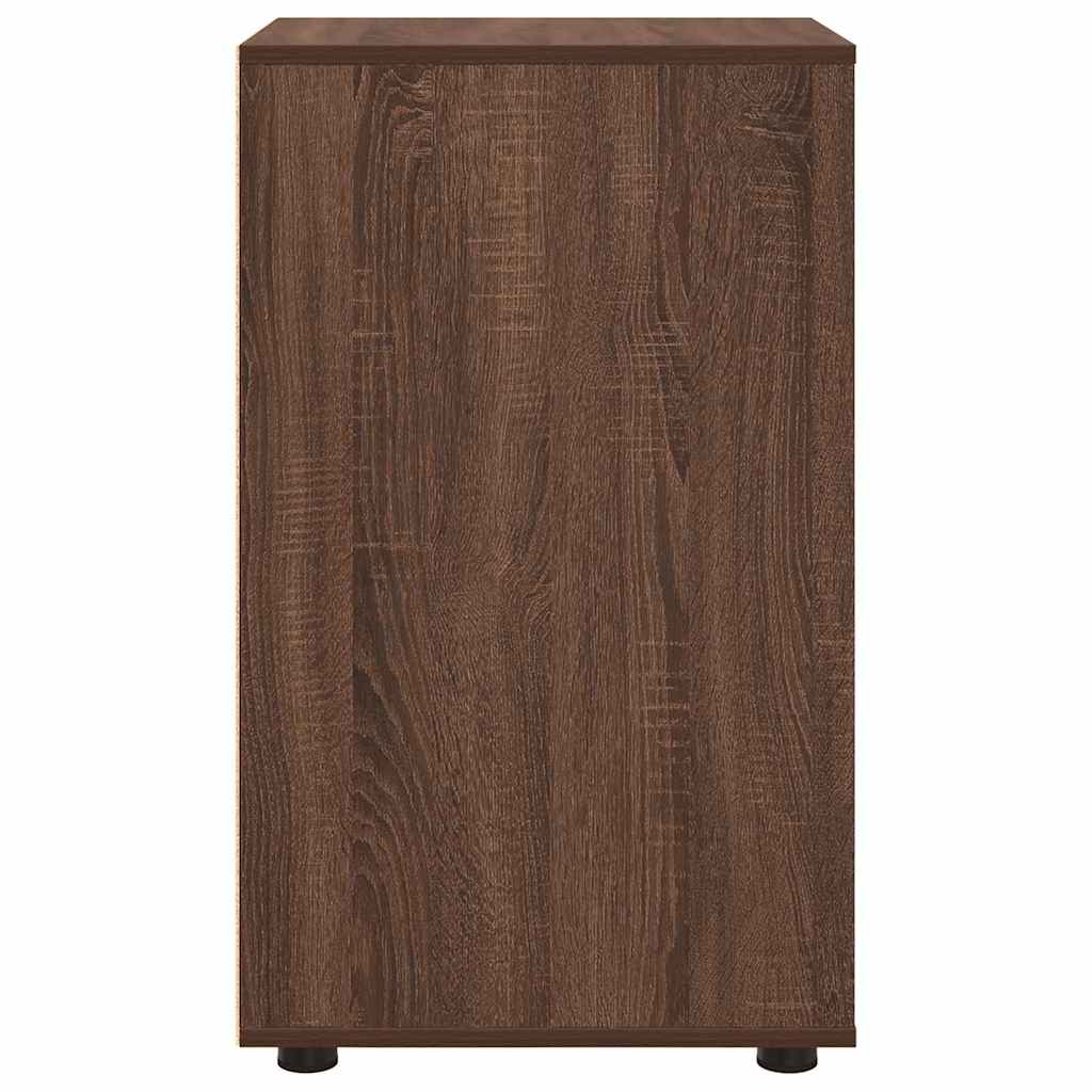 Aufbewahrungsschrank Braun Eichen-Optik 40 x 48 x 81 cm