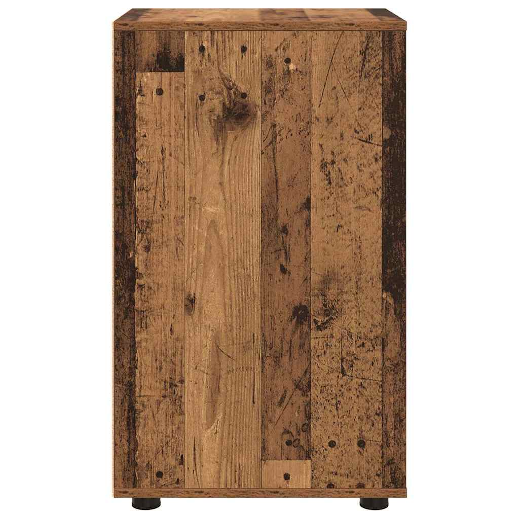 vidaXL Aufbewahrungsschrank Altholz 40 x 48 x 81 cm Holzwerkstoff