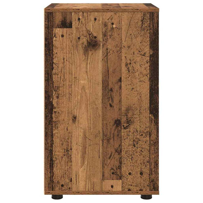 vidaXL Aufbewahrungsschrank Altholz 40 x 48 x 81 cm Holzwerkstoff