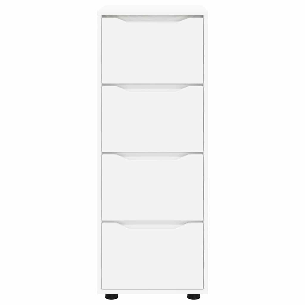 vidaXL Aufbewahrungsschrank Weiß 40 x 48 x 105 cm Holzwerkstoff