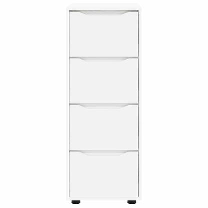vidaXL Aufbewahrungsschrank Weiß 40 x 48 x 105 cm Holzwerkstoff