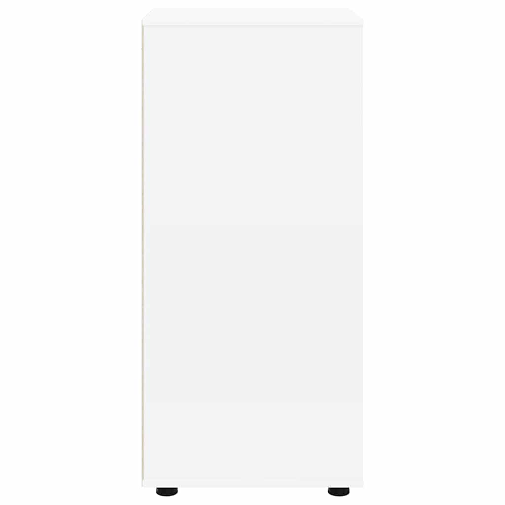 vidaXL Aufbewahrungsschrank Weiß 40 x 48 x 105 cm Holzwerkstoff