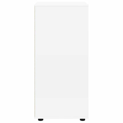 vidaXL Aufbewahrungsschrank Weiß 40 x 48 x 105 cm Holzwerkstoff
