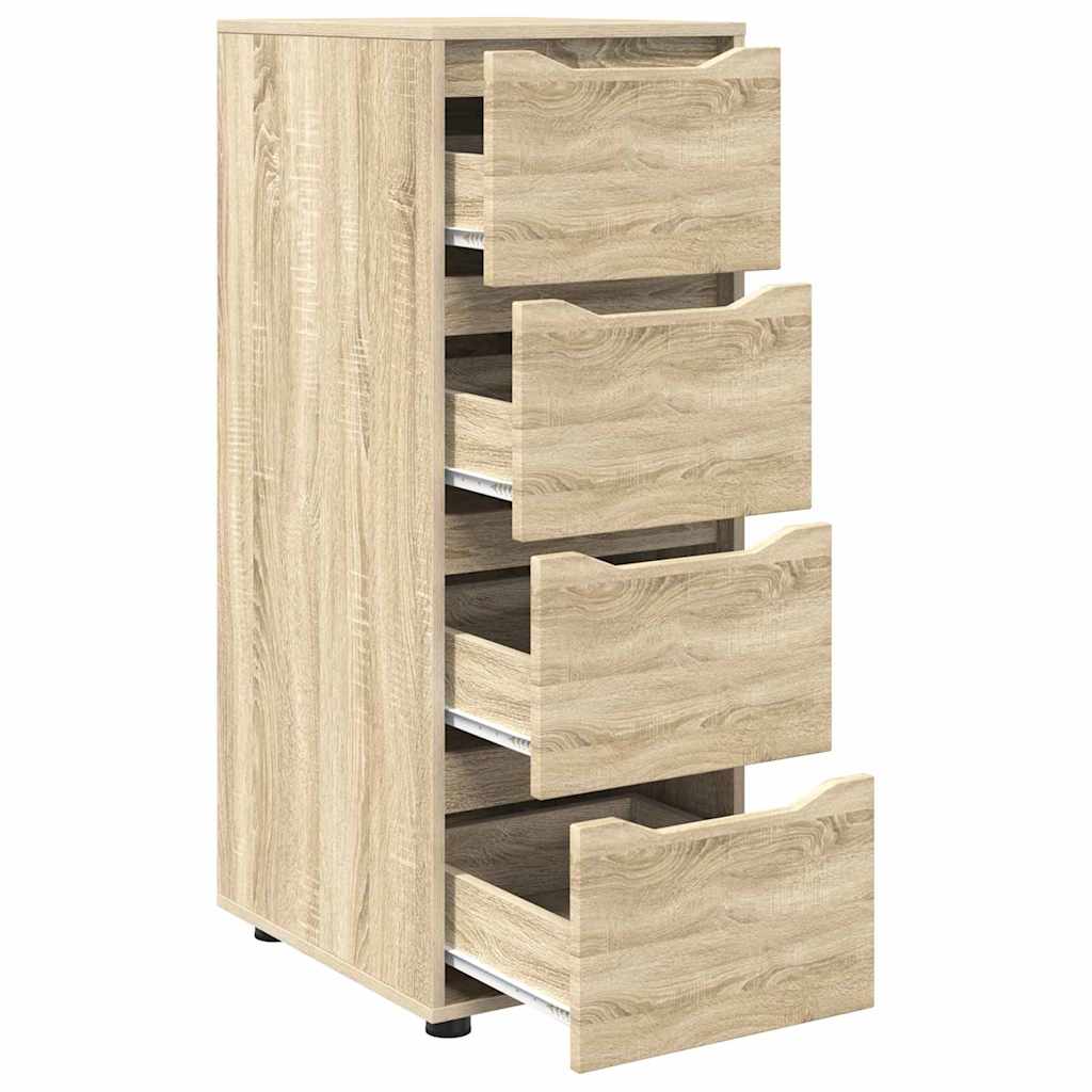 vidaXL Aufbewahrungsschrank Sonoma-Eiche 40 x 48 x 105 cm