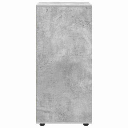vidaXL Aufbewahrungsschrank Beton Grau 40 x 48 x 105 cm Holzwerkstoff