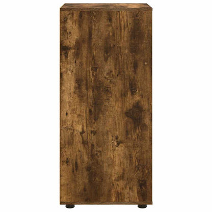 vidaXL Aufbewahrungsschrank Geräucherte Eiche 40 x 48 x 105 cm