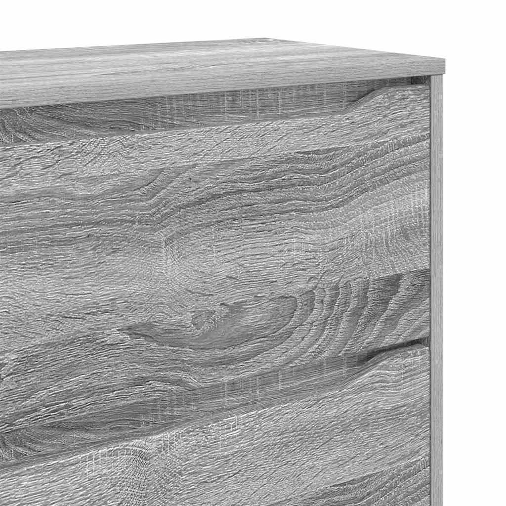 vidaXL Aufbewahrungsschrank Graues Sonoma 40 x 48 x 105 cm