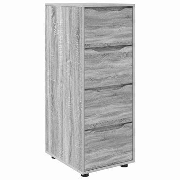 vidaXL Aufbewahrungsschrank Graues Sonoma 40 x 48 x 105 cm