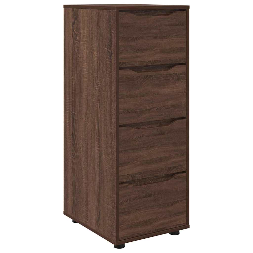 vidaXL Aufbewahrungsschrank Braun Eichen-Optik 40 x 48 x 105 cm