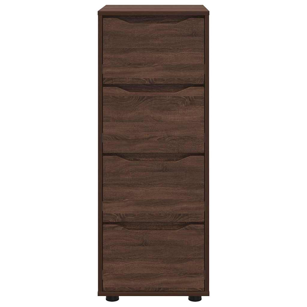 vidaXL Aufbewahrungsschrank Braun Eichen-Optik 40 x 48 x 105 cm