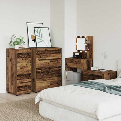 vidaXL Aufbewahrungsschrank Altholz 40 x 48 x 105 cm Holzwerkstoff