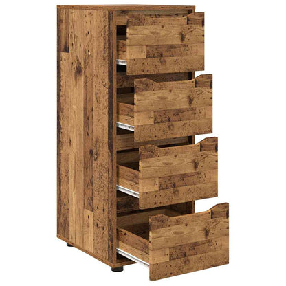 vidaXL Aufbewahrungsschrank Altholz 40 x 48 x 105 cm Holzwerkstoff