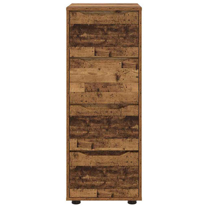 vidaXL Aufbewahrungsschrank Altholz 40 x 48 x 105 cm Holzwerkstoff