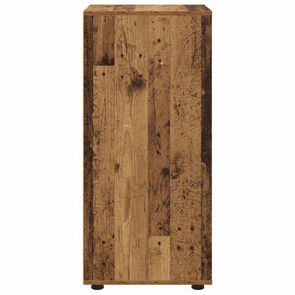 vidaXL Aufbewahrungsschrank Altholz 40 x 48 x 105 cm Holzwerkstoff
