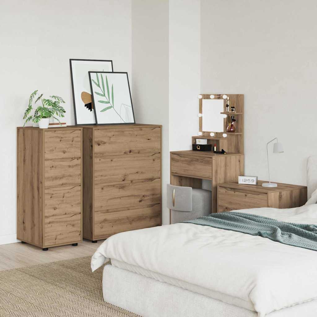 vidaXL Aufbewahrungsschrank Artisan-Eiche 40 x 48 x 105 cm