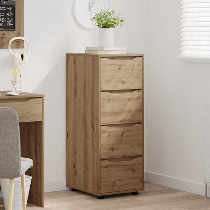 vidaXL Aufbewahrungsschrank Artisan-Eiche 40 x 48 x 105 cm