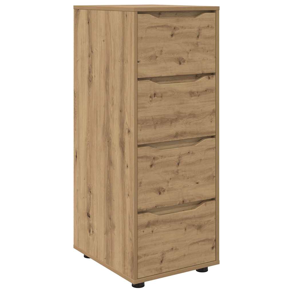 vidaXL Aufbewahrungsschrank Artisan-Eiche 40 x 48 x 105 cm