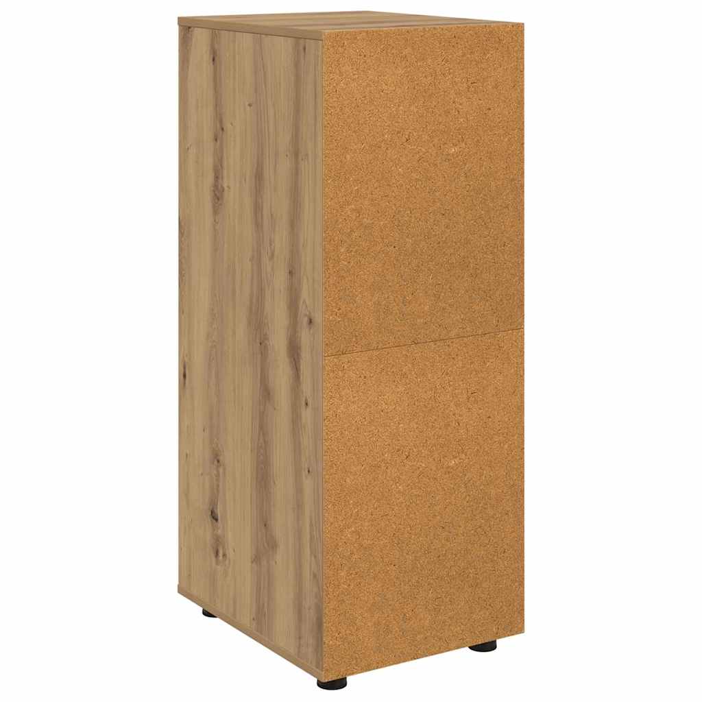 vidaXL Aufbewahrungsschrank Artisan-Eiche 40 x 48 x 105 cm