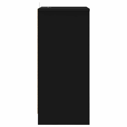 vidaXL Nachttisch Schwarz 40 x 30 x 467 cm Holzwerkstoff