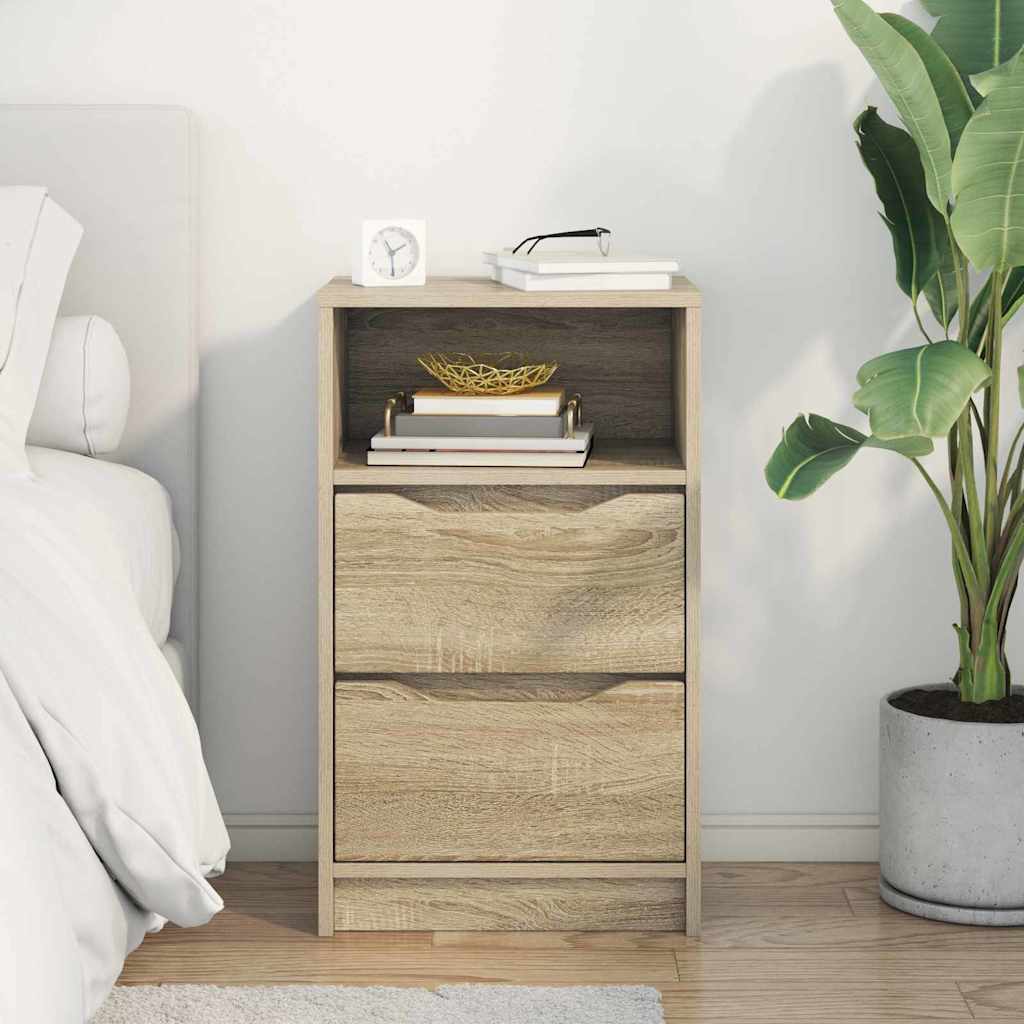 vidaXL Nachttisch Sonoma-Eiche 40 x 30 x 467 cm Holzwerkstoff