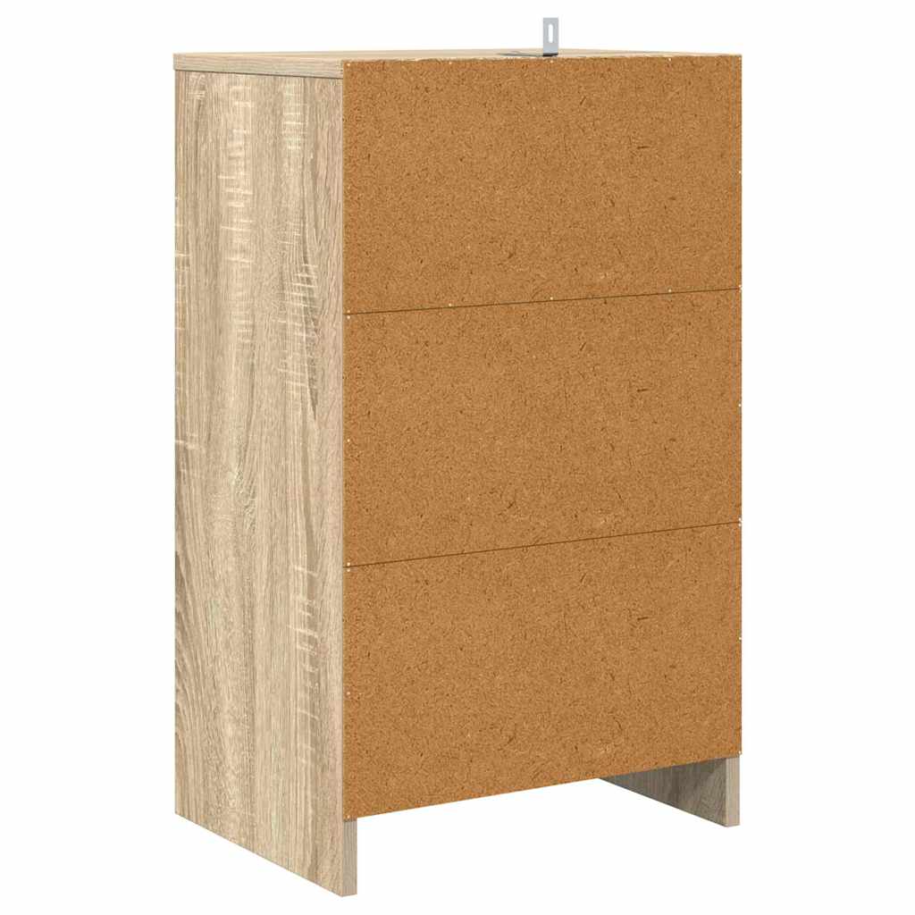 vidaXL Nachttisch Sonoma-Eiche 40 x 30 x 467 cm Holzwerkstoff