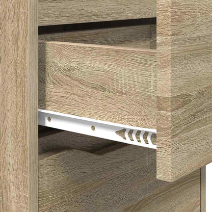 vidaXL Nachttische 2 pcs Sonoma-Eiche 40 x 30 x 467 cm Holzwerkstoff