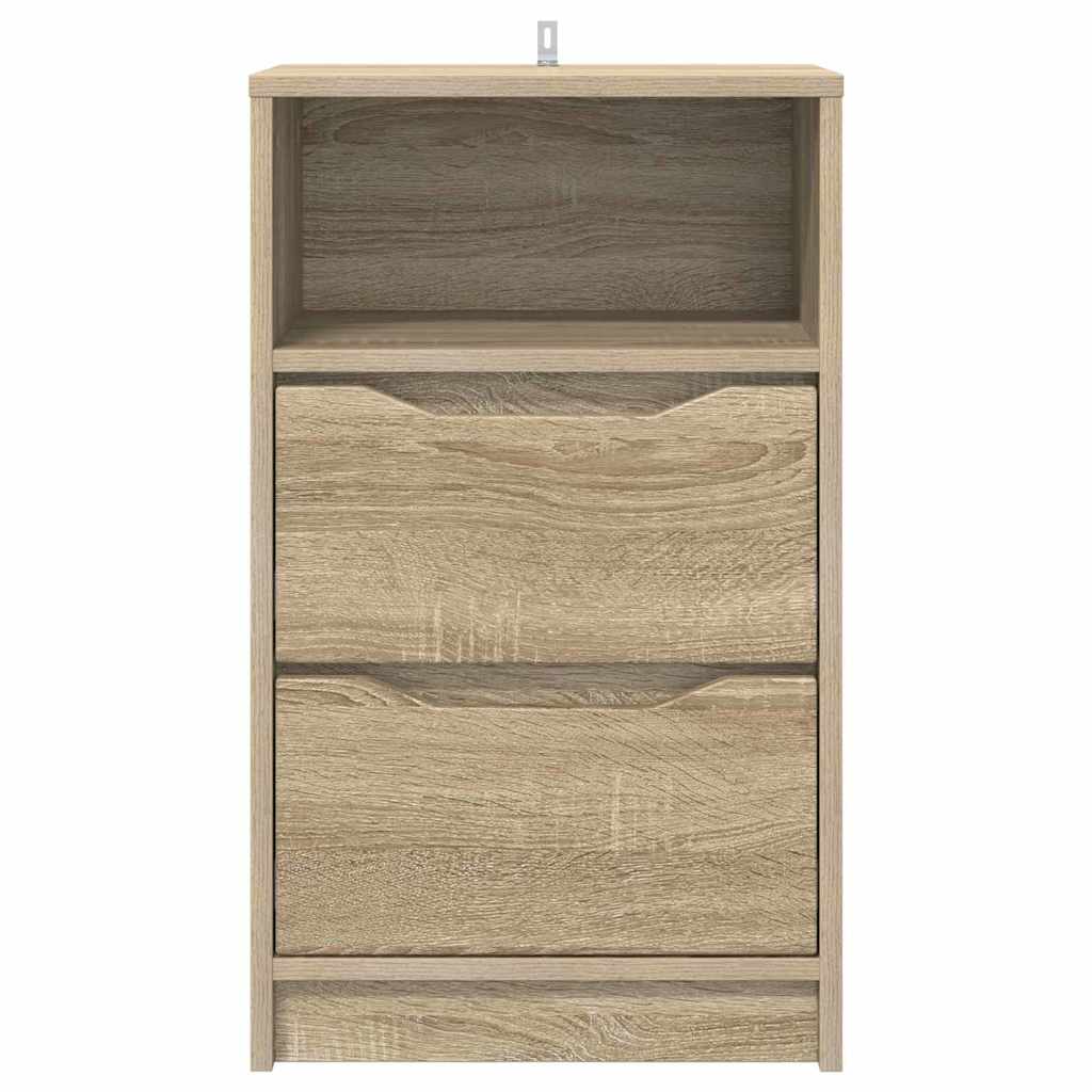 vidaXL Nachttische 2 pcs Sonoma-Eiche 40 x 30 x 467 cm Holzwerkstoff