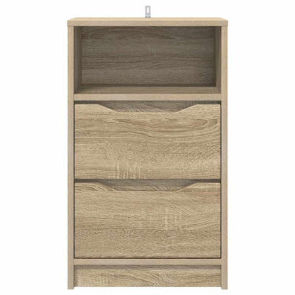 vidaXL Nachttische 2 pcs Sonoma-Eiche 40 x 30 x 467 cm Holzwerkstoff