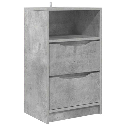 Nachttisch Beton Grau 40 x 30 x 467 cm Holzwerkstoff