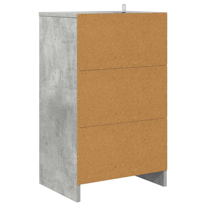 Nachttisch Beton Grau 40 x 30 x 467 cm Holzwerkstoff