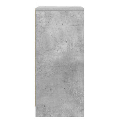 Nachttisch Beton Grau 40 x 30 x 467 cm Holzwerkstoff