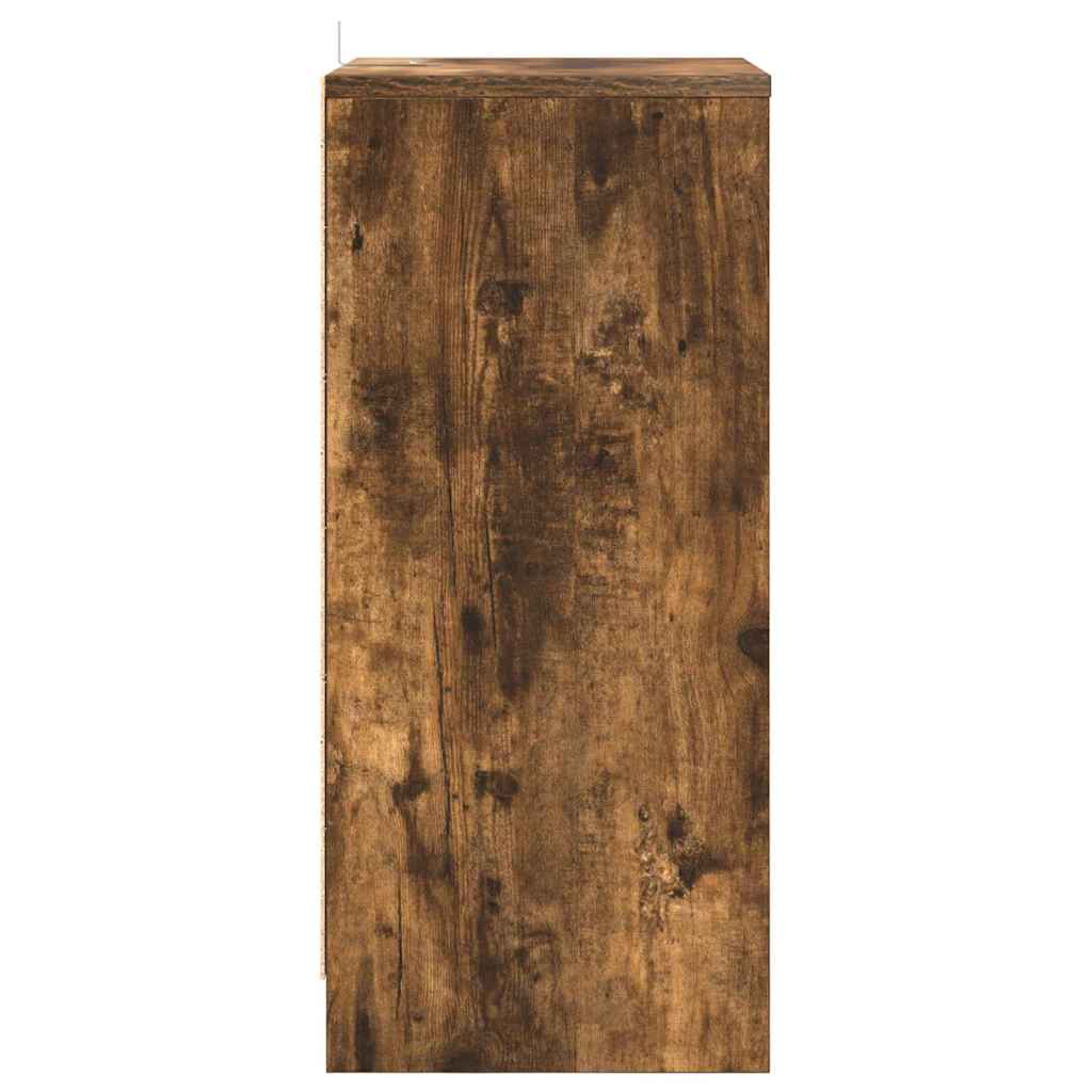 vidaXL Nachttisch Geräucherte Eiche 40 x 30 x 467 cm Holzwerkstoff
