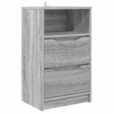 vidaXL Nachttisch Graues Sonoma 40 x 30 x 467 cm Holzwerkstoff