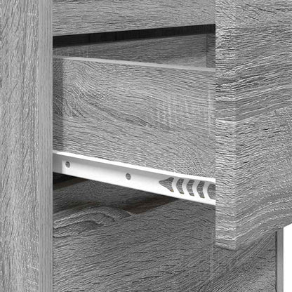 vidaXL Nachttische 2 pcs Graues Sonoma 40 x 30 x 467 cm Holzwerkstoff