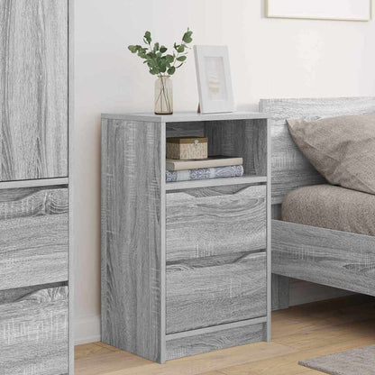 vidaXL Nachttische 2 pcs Graues Sonoma 40 x 30 x 467 cm Holzwerkstoff