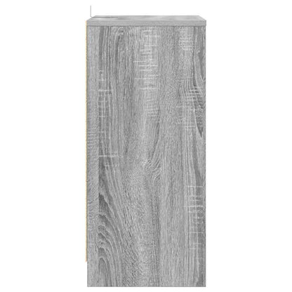 vidaXL Nachttische 2 pcs Graues Sonoma 40 x 30 x 467 cm Holzwerkstoff