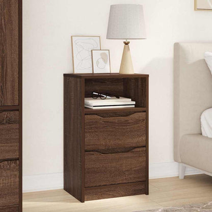 vidaXL Nachttisch Braun Eichen-Optik 40 x 30 x 467 cm Holzwerkstoff