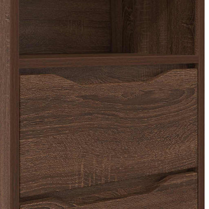 vidaXL Nachttische 2 pcs Braun Eichen-Optik 40 x 30 x 467 cm