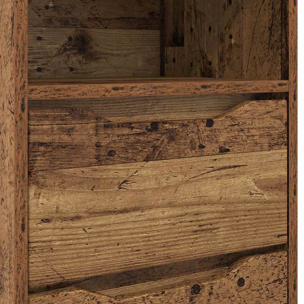 vidaXL Nachttische 2 pcs Altholz 40 x 30 x 467 cm Holzwerkstoff