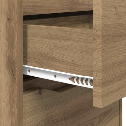 vidaXL Nachttische 2 pcs Artisan-Eiche 40 x 30 x 467 cm Holzwerkstoff