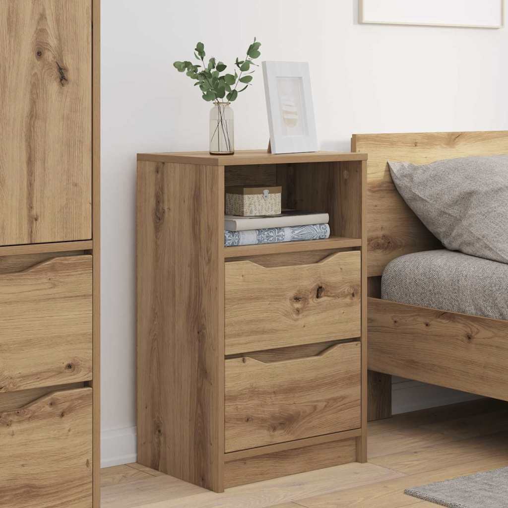 vidaXL Nachttische 2 pcs Artisan-Eiche 40 x 30 x 467 cm Holzwerkstoff