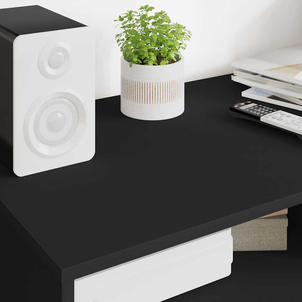 TV-Schränk Schwarz 100 x 48 x 43 cm Holzwerkstoff