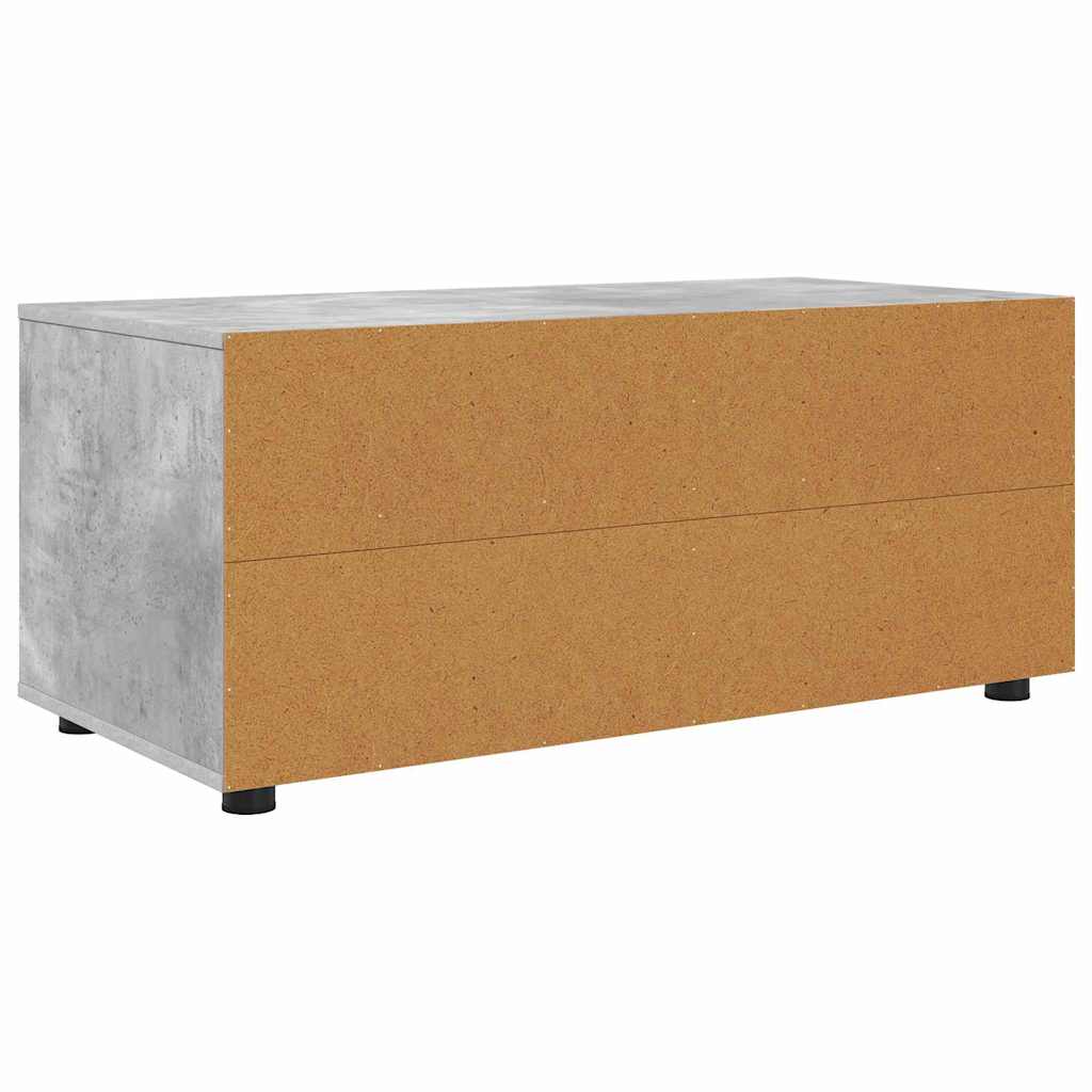 vidaXL TV-Schränk Beton Grau 100 x 48 x 43 cm Holzwerkstoff