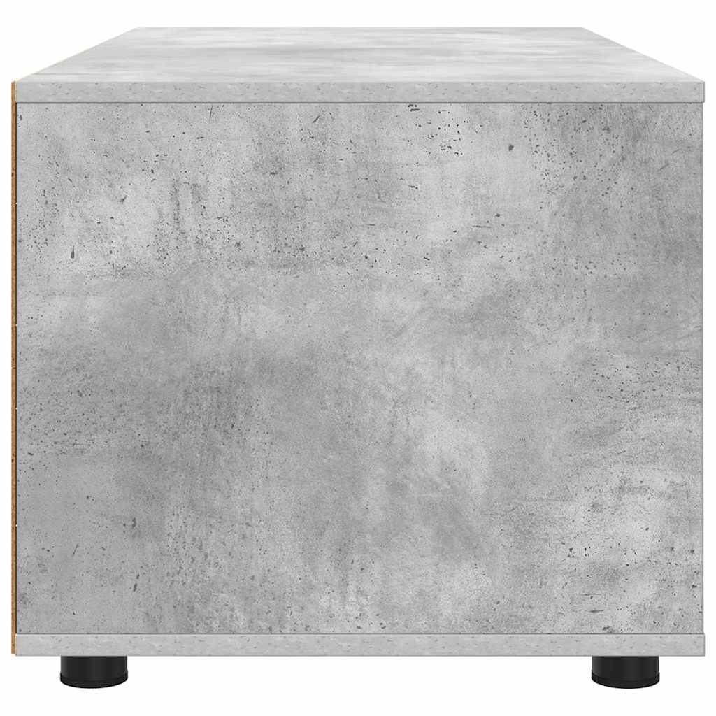 vidaXL TV-Schränk Beton Grau 100 x 48 x 43 cm Holzwerkstoff