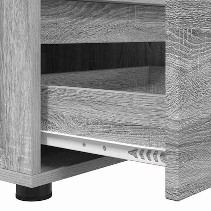 vidaXL TV-Schränk Graues Sonoma 100 x 48 x 43 cm Holzwerkstoff